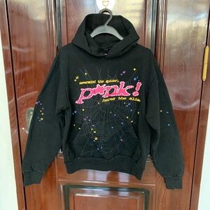 Black Graphic Hoodie